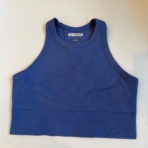 Forever 21 Indigo Ribbed Top